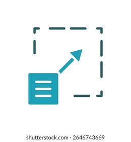 scale design icon. vector.Editable stroke.linear style sign for use web design,logo.Symbol illustration.
