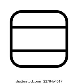 Scale Horizontal Icon Vector Symbol Design Illustration
