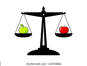 Apples To Apples Comparison Stock Vectors Images Vector Art Shutterstock