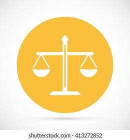 Scale Icon Stock Vector (Royalty Free) 413272852 | Shutterstock