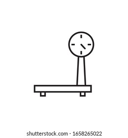 Ajustar el diseño de los iconos en el fondo blanco. ilustración vectorial