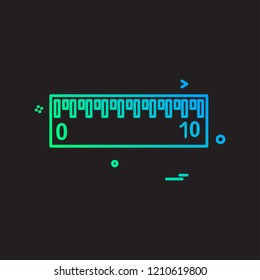 Scale icon design vector