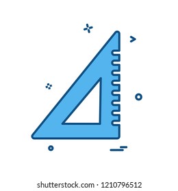 Scale icon design vector