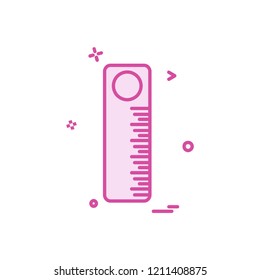 Scale icon design vector