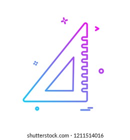 Scale icon design vector