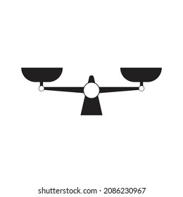 Ilustración vectorial de diseño de iconos de escala