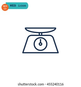 Scale Icon Flat.