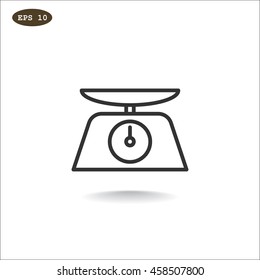 Scale Icon Flat.