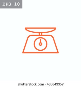 Scale Icon Flat.