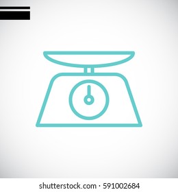 Scale Icon Flat.