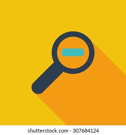 Scale icon. Flat vector related icon with long shadow for web and mobile applications. It can be used as - logo, pictogram, icon, infographic element. Vector Illustration.