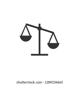 Scale icon graphic design template vector isolated
