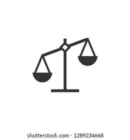 Scale icon graphic design template vector isolated