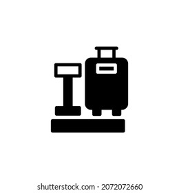 scale icon illustration vector graphic