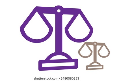 scale icon isolated sign symbol vector illustration - high quality black style vector icons