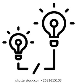 Scale icon line vector illustration