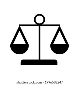 scale icon or logo isolated sign symbol vector illustration - high quality black style vector icons
