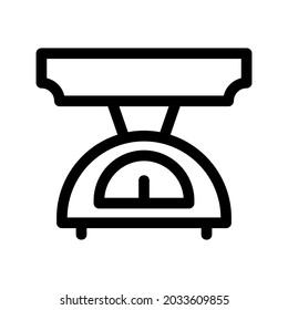 icono de escala o logotipo símbolo de signo aislado ilustración vectorial de alta calidad estilo negro iconos vectoriales
