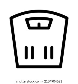 scale icon or logo isolated sign symbol vector illustration - high quality black style vector icons
