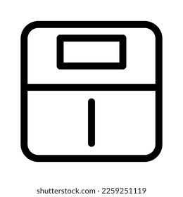icono de escala o logotipo símbolo de signo aislado ilustración vectorial de alta calidad estilo negro iconos vectoriales