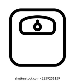 scale icon or logo isolated sign symbol vector illustration - high quality black style vector icons