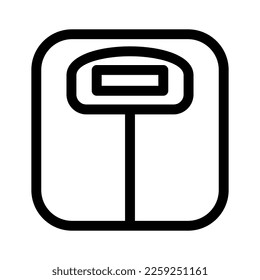 icono de escala o logotipo símbolo de signo aislado ilustración vectorial de alta calidad estilo negro iconos vectoriales