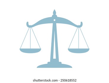 Scale icon on white background 