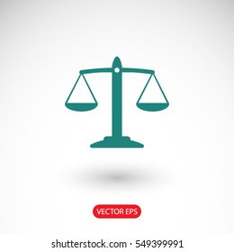  scale icon. One of set web icons