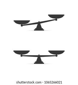 Scale icon sign