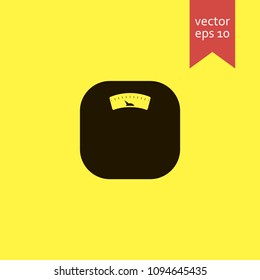 scale. scale icon. sign design. Vector EPS 10.