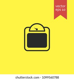 scale. scale icon. sign design. Vector EPS 10.