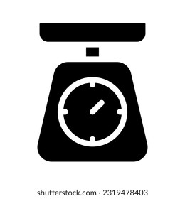Scale icon. sign for mobile concept and web design. vector illustration