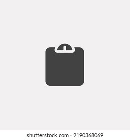 Vector de signo de icono de escala,Símbolo, ilustración de logotipo para web y móvil