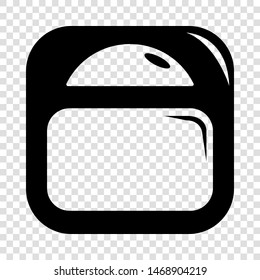 Scale icon. Simple illustration of scale vector icon for web