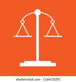 Scale icon, stock vector illustration, EPS10.