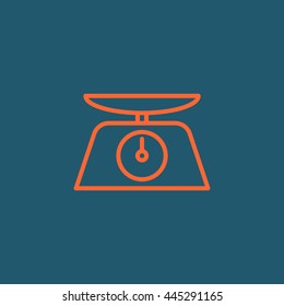  Scale Icon Vector