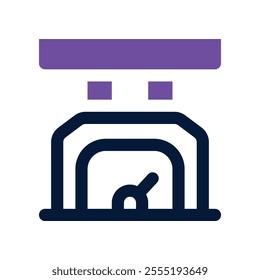 scale icon. vector dual tone icon for your website, mobile, presentation, and logo design.