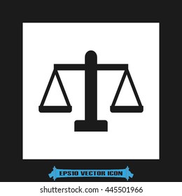 Scale icon vector illustration EPS 10.