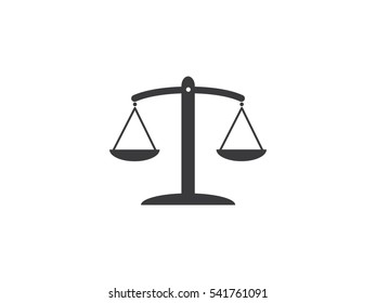 Scale icon vector illustration on white background