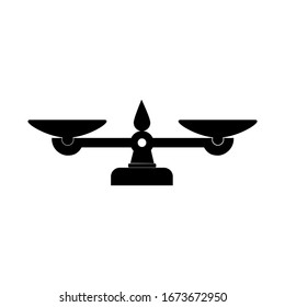 scale icon vector illustration sign symbol