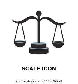 Scale icon vector isolated on white background, Scale transparent sign , insurance symbols