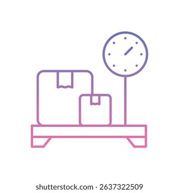 Scale Icon vector stock illustration