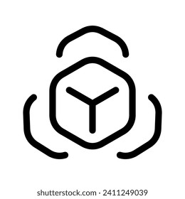 Scale Icon Vector Symbol Design Illustration