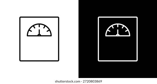 Íconos de escala Íconos de Vector de Diseño gráfico. ícono Eps10.