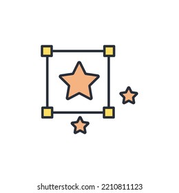 scale icons  symbol vector elements for infographic web