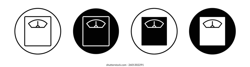Scale icons vectors graphics collection