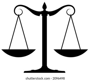 The scale of justice