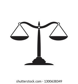 Scale justice icon