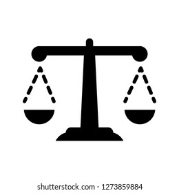  Scale Justice Icon - Vector