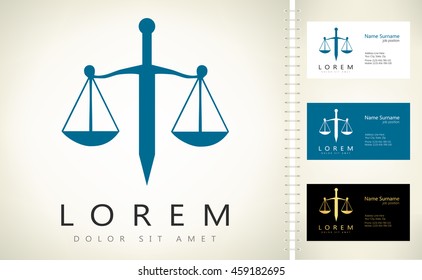 Scale of justice logo